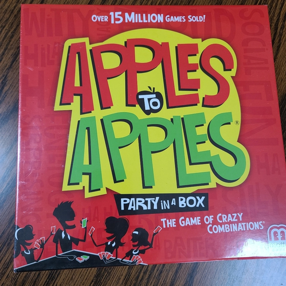 Mattel Apples to Apples Board Game - New Sealed - Picture 2 of 4